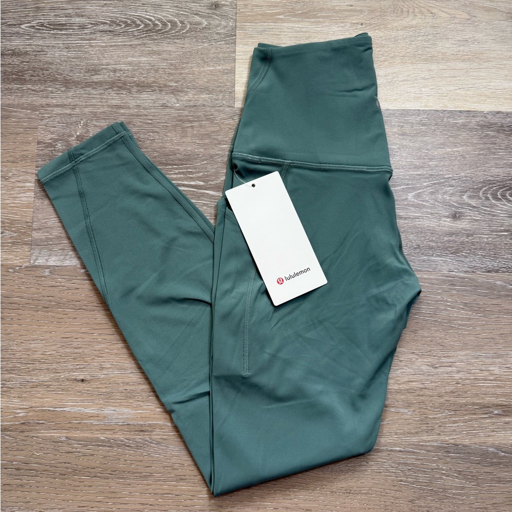 Align HR Pant 25” with Pockets - Tidewater Teal